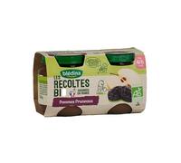 Bledina Récoltes Bio Compota Manzana Nectarina y Ciruelas 2 x 130g