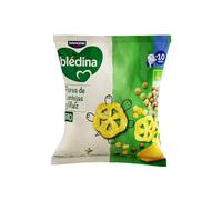 Blédina Snack BIO, Bolsa de Snack Saludable para niños sabor Lentejas y Maíz. Flores Sin Gluten, Sin Conservantes Ni Colorantes y Sin Sal Ni Azúcares Añadidos. Desde los 10 Meses, 20g.