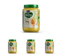 Blédina Tarrito de Crema de Verduras, Arroz y Ternera para Bebé. Tarrito Blédina Sin Sal Ni Azúcares Añadidos y Sin Gluten. Desde los 8 Meses, 200g (Paquete de 4)