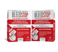 BleedStop Polvo de primeros auxilios para coagulación de la sangre, kit de traumatología para pacientes con anticoagulación, equipo de seguridad para camping y supervivencia, para heridas