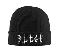 Blegh Heavy Metal Funny Metalcore Deathcore Death Metal Cantante Metalhead Cálido de Punto Hip Hop Gorro Sombrero de Invierno