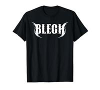 Blegh Metalcore Metal Hardcore Punk Vocalista Desglose Divertido Camiseta gráfica económica, Hombre, Negro, XL