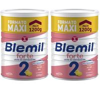 Blemil 2 Forte | 1200g | Leche de Continuación en polvo para Bebé Desde los 6 Meses - Formato Ahorro (Paquete de 2)