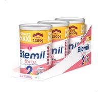 Blemil 2 Forte 3PACK | 3 Botes de 1200g | Leche de Continuación en polvo para Bebé Desde los 6 Meses - Amazon Exclusive