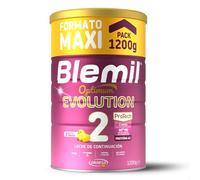 Blemil 2 Optimum Evolution | 1200g | Leche de Continuación en polvo para Bebé Desde los 6 Meses - Formato Ahorro