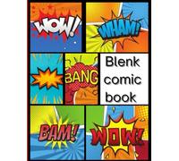 Blenc comic book My Comic Notebook: Create Your Own Comics