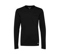 BLEND, 20703060 - Camiseta De Manga Larga de Manga Larga para Hombre, Color Negro (70155), Talla L