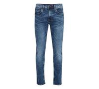 Blend 20708715 - Pantalones vaqueros para hombre Multiflex con elástico de 5 bolsillos, Denim Middle Blue (76201), 34W x 34L