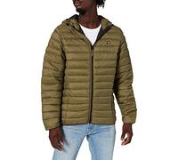 Blend 20712462 BHRomsey Hood Chaqueta Acolchada para Hombre, Chaqueta de Entretiempo, Chaqueta Ligera Acolchada con Capucha, Ajuste Regular, 180523_Winter Moss, M