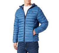 Blend 20712462 BHRomsey Hood Chaqueta Acolchada para Hombre, Chaqueta de Entretiempo, Chaqueta Ligera Acolchada con Capucha, Ajuste Regular, 194026_Ensign Blue, XL