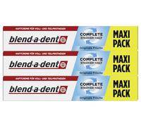 Blend-a-dent Paquete económico de 3 Unidades Super Adhesive Cream Extra Strong Original de 70 g