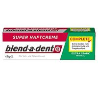 Blend-a-dent Super-Haftcreme Extra Stark -neutral-, 3er Paquete (3 x 47 g)