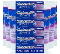 Blend-a-med 3D White Vitalizing Fresh 75 ml XL Pack, 3 en 1, pasta de dientes suave para el esmalte dental, antidecoloración