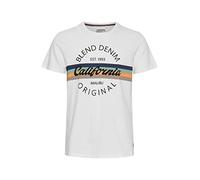 Blend BHAdamus - Camiseta básica de manga corta para hombre con cuello redondo, Snow White (110602), XL