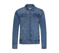 b BLEND 20710737 Chaqueta Vaquera, Denim Middle Blue (200291), S Hombres