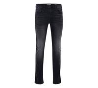 Blend BHJet Pantalones Vaqueros para Hombre con Bolsillos, Trabillas para cinturón, Mezcla de algodón, Corte Ajustado, Denim Grey (76205), 31W / 32L