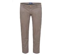Blend BHNatan BT - Pantalones chinos para hombre, con elástico, tallas grandes hasta W50, Granito (70147), 50W x 30L