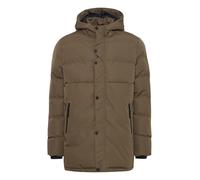 Blend BHOuterwear - Chaqueta de invierno para hombre, con capucha, botones de presión, bolsillos con cremallera, puños acanalados, ajuste regular, café turco (190812), M