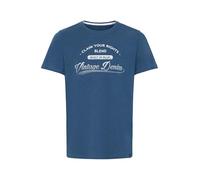 Blend BHPillo - Camiseta de manga corta para hombre, cuello redondo, mezcla de algodón, corte regular, Dark Denim (194118), L