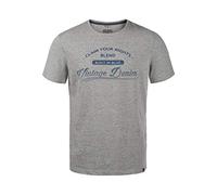 Blend BHPillo - Camiseta de manga corta para hombre, cuello redondo, mezcla de algodón, corte regular, Stone Mix (200274)., M
