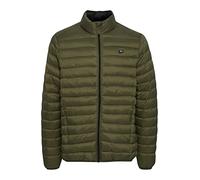 Blend BHRomsey Chaqueta Acolchada para Hombre, Chaqueta de Entretiempo, Chaqueta Forrada con Cuello Alto, 180523_Winter Moss, L
