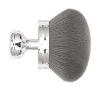 Blend & Blur - Brocha de maquillaje corporal extra grande para autobronceador, maquillaje de piernas y bronceador, aplicador de espalda autobronceado, cepillo Kabuki de cabeza ovalada de 4 pulgadas de