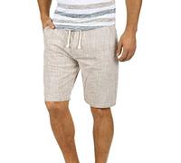 BLEND Bones Pantalón Corto Shorts De Lino Bermuda De 100% algodón Regular-Fit, tamaño:XXL, Color:Sand Brown (75107)