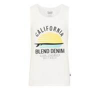 BLEND Cali Camiseta Básica De Tirantes Tanque Tank Top con Estampado con Gráfico, tamaño:XL, Color:Offwhite (70005)