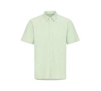 BLEND Camisa ' BHAban Slub Linen Mix ' verde claro M verde claro