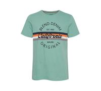 BLEND Camiseta 'ADAMUS' verde / mezcla de colores M verde / mezcla de colores
