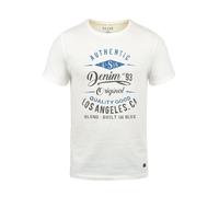 BLEND Camiseta azul moteado / negro / blanco M azul moteado / negro / blanco