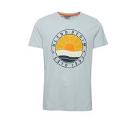 BLEND Camiseta 'Bammer' navy / azul claro / amarillo XXXL navy / azul claro / amarillo