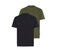 BLEND Camiseta ' BHIVO 2 pack ' oliva XXL oliva