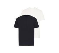 BLEND Camiseta 'BHIVO' negro / blanco M negro / blanco