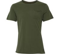 BLEND Camiseta 'Noel' verde oscuro, Talla S