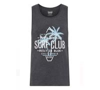 BLEND Camiseta 'Cali' azul / grafito / blanco M azul / grafito / blanco