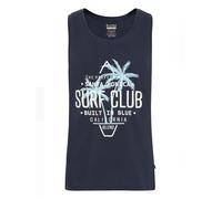 BLEND Camiseta 'Cali' azul oscuro / blanco XL azul oscuro / blanco