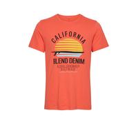 BLEND Camiseta 'Califo' mezcla de colores / rojo S mezcla de colores / rojo