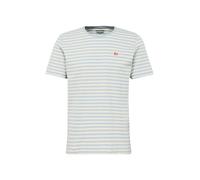 BLEND Camiseta 'Dinton' ecru / azul claro / rojo sangre XXL ecru / azul claro / rojo sangre