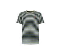 BLEND Camiseta 'Dinton' navy / verde / naranja S navy / verde / naranja