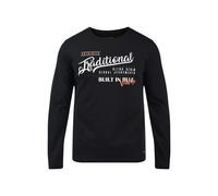 BLEND Camiseta 'Dopper' naranja claro / negro / blanco L naranja claro / negro / blanco