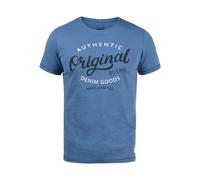 BLEND Camiseta 'Florenz' azul oscuro / negro / blanco S azul oscuro / negro / blanco