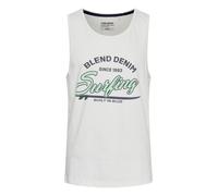 BLEND Camiseta 'Lingo' navy / menta / blanco S navy / menta / blanco