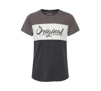 BLEND Camiseta 'MALTE' gris / negro / blanco XL gris / negro / blanco