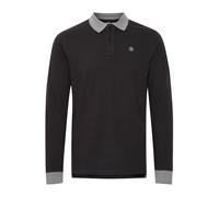 BLEND Camiseta 'RALLE' gris oscuro / negro S gris oscuro / negro
