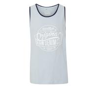 BLEND Camiseta 'WALEX' azul / blanco S azul / blanco