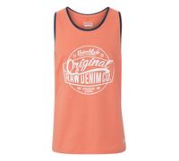 BLEND Camiseta 'WALEX' navy / naranja / blanco L navy / naranja / blanco