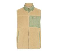 BLEND Chaleco 'BHSun' beige oscuro / verde pastel S beige oscuro / verde pastel