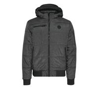 BLEND Chaqueta de invierno 'Boris' gris / negro M gris / negro