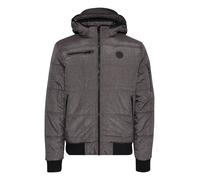 BLEND Boris Teddy Chaquetón Chaqueta De Invierno con Forro De Peluche para Hombre con Capucha, tamaño:M, Color:Black Teddy (75126)